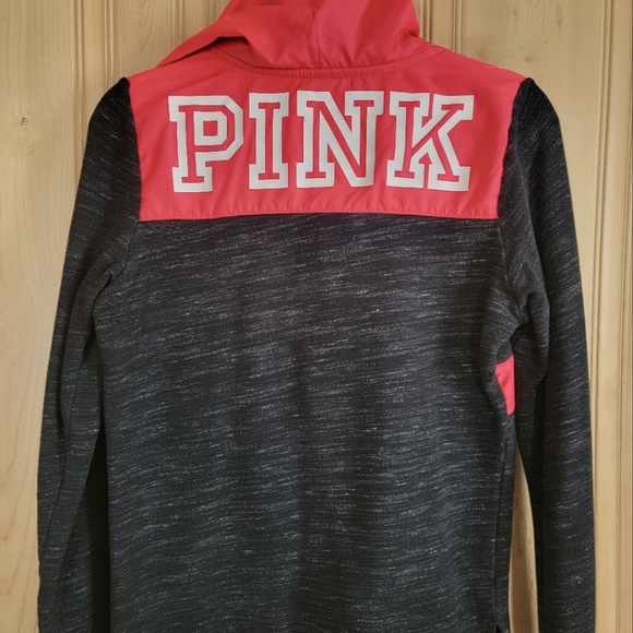 Victoria's Secret Pink Quarter Zip Hoodie - Picture 3 of 5